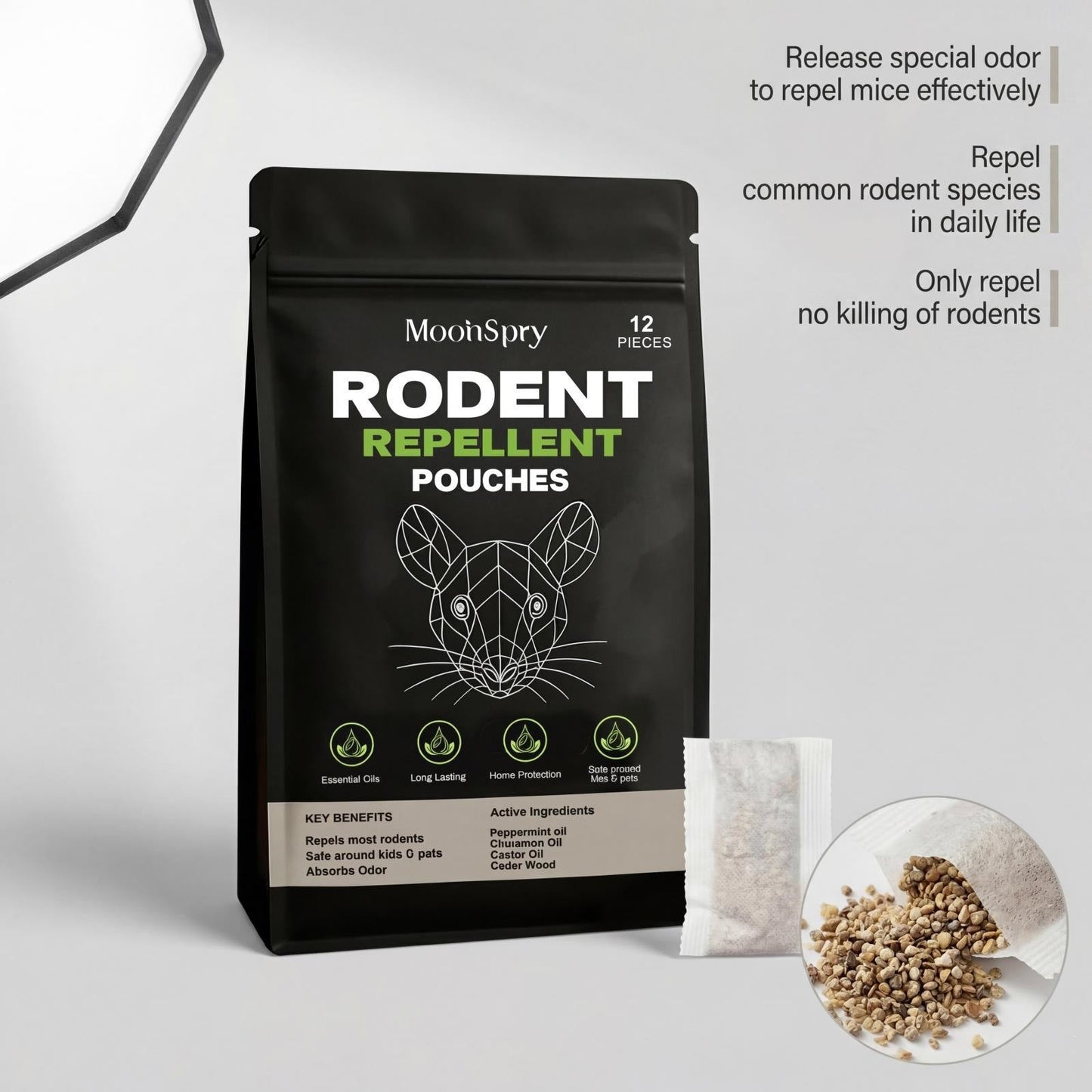 🔥Hot Sale - 50% Off🔥Rodent Repellent Pouches（12 PIECES） - stavogue