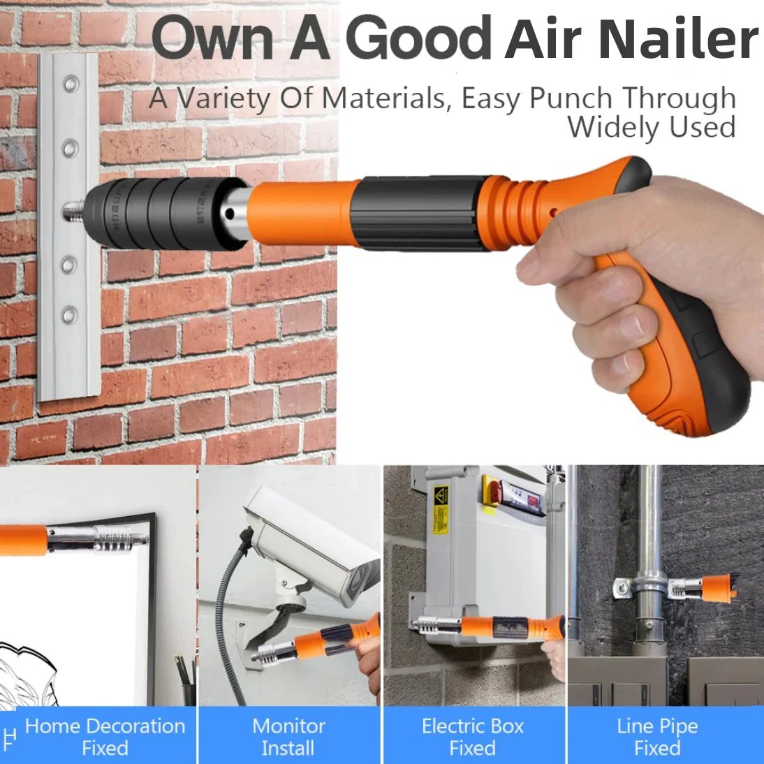 🔥HOT SALE NOW 49% OFF - Woodworking and Decoration Integrated Air Nailer - stavogue