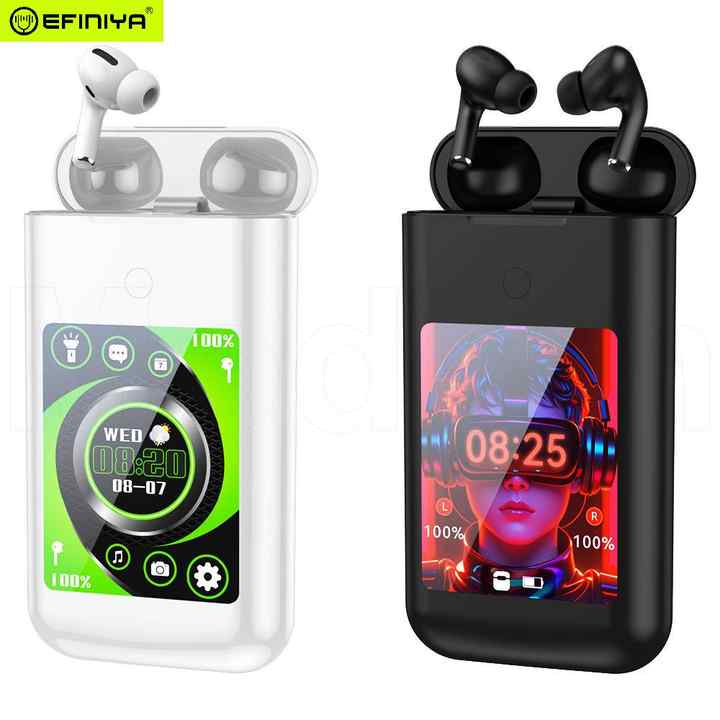 🔥Hot Sale🎧A98Box Touch Screen Control Open Earbuds,Multifunctional Wireless Game Console with Earphone - stavogue