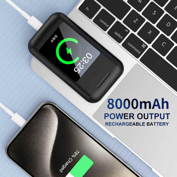 🔥Hot Sale🎧A98Box Touch Screen Control Open Earbuds,Multifunctional Wireless Game Console with Earphone - stavogue