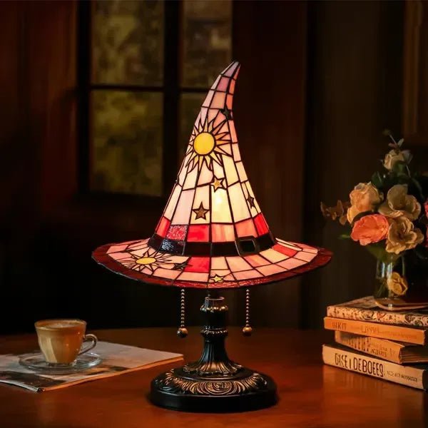 🔥Hot sale🔥Witch hat lamp decoration ornaments led light ornaments creative🌟 - stavogue