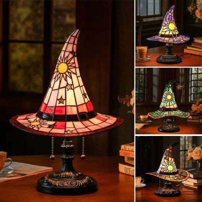 🔥Hot sale🔥Witch hat lamp decoration ornaments led light ornaments creative🌟 - stavogue