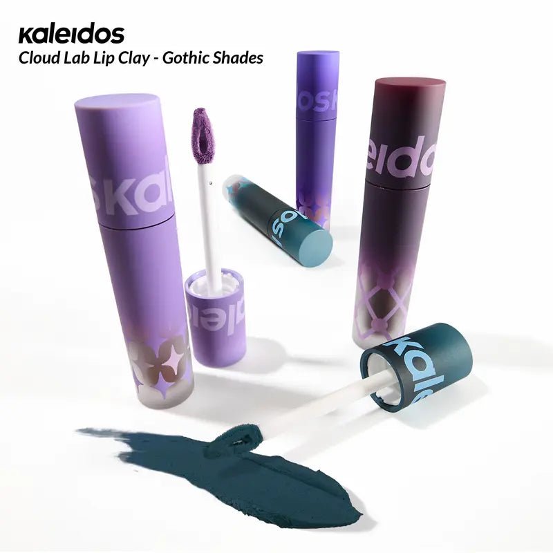 💄Kaleidos Cloud Lab Lip Clay - Gothic Shades | Velvety Matte, Lightweight & Long - Lasting - stavogue