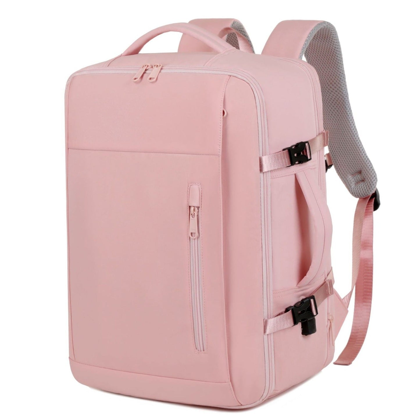 ✨LAST DAY 49% OFF🔥🎒Grey Leather Waterproof Anti - Theft Business Backpack - Large Travel & Hiking Carry - On for Men ✈️ - stavogue
