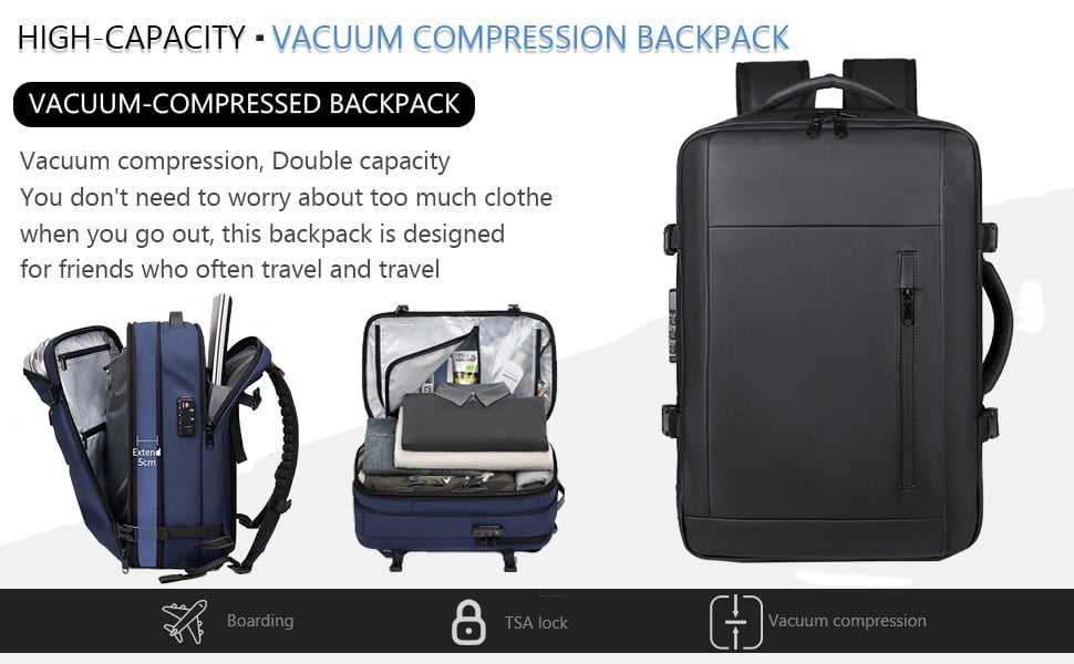 ✨LAST DAY 49% OFF🔥🎒Grey Leather Waterproof Anti - Theft Business Backpack - Large Travel & Hiking Carry - On for Men ✈️ - stavogue