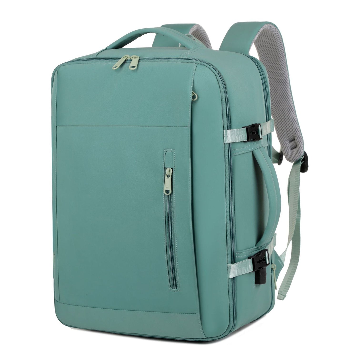 ✨LAST DAY 49% OFF🔥🎒Grey Leather Waterproof Anti - Theft Business Backpack - Large Travel & Hiking Carry - On for Men ✈️ - stavogue