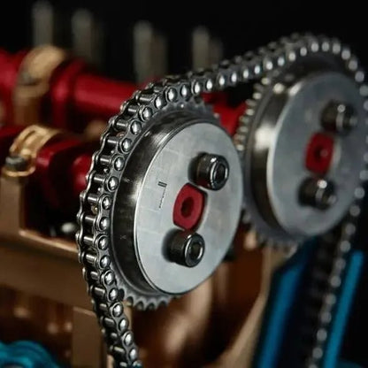 🔥Limited Time 49% OFF⚡ - 8 - Cylinder Full Metal Car Engine Model - stavogue