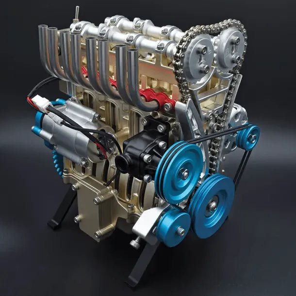 🔥Limited Time 49% OFF⚡ - 8 - Cylinder Full Metal Car Engine Model - stavogue