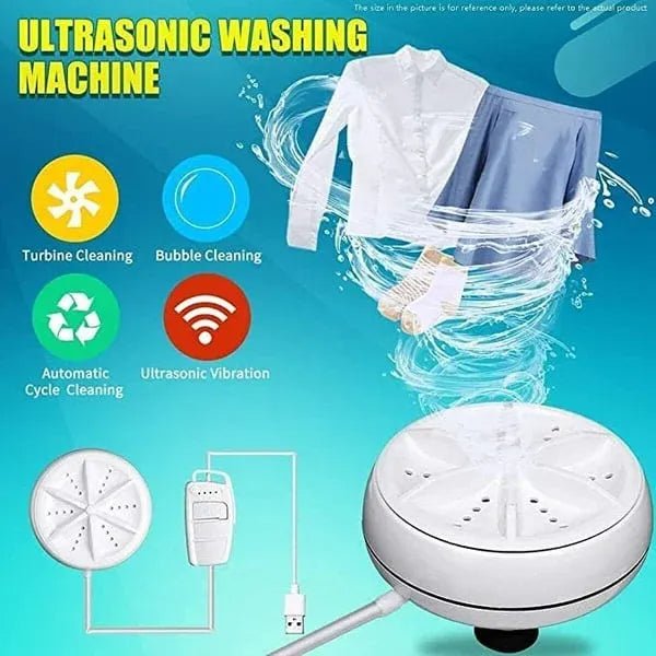 🔥Limited Time 50% OFF🔥2 in 1 Ultrasonic Washing Machine - stavogue