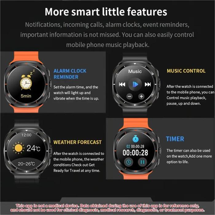 🔥Limited Time 50% OFF⚡2025 New Multifunctional Smartwatch with Call Function, Sports Modes Watch - stavogue