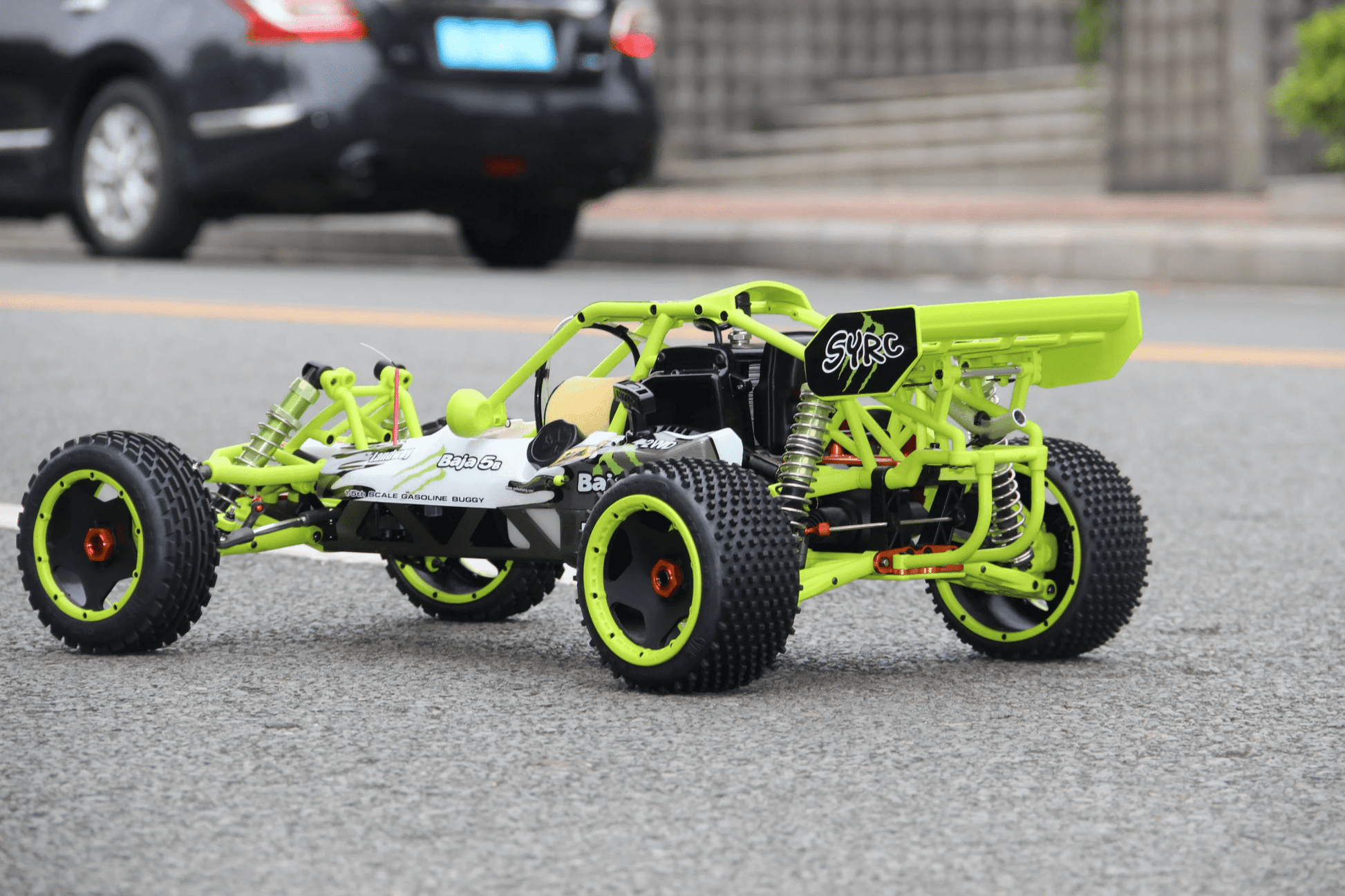 🔥Limited Time 50% OFF🏎️2.4G RC Racing Car 90km/h 1/5 Gas 2 Stroke Engine off road Truck with Radio Controller - stavogue