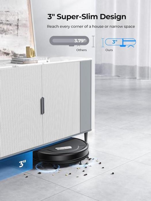 🔥Limited Time 50% OFF⚡3 - in - 1 Intelligent Automatic Mopping Wet&Dry and Pet Hair Removal Robot - stavogue