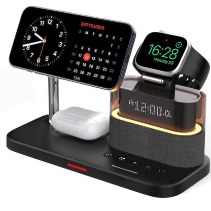 🔥Limited Time 50% OFF🔥5 - in - 1 Wireless Multifunctional Charger with Clock - stavogue