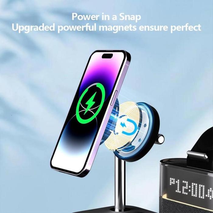 🔥Limited Time 50% OFF🔥5 - in - 1 Wireless Multifunctional Charger with Clock - stavogue