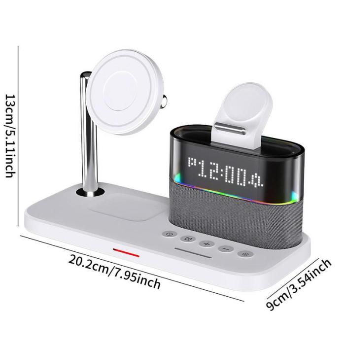 🔥Limited Time 50% OFF🔥5 - in - 1 Wireless Multifunctional Charger with Clock - stavogue