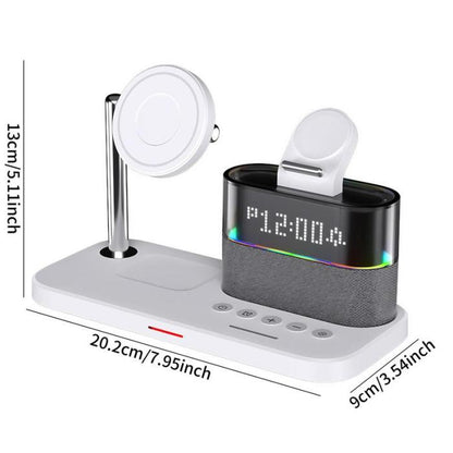 🔥Limited Time 50% OFF🔥5 - in - 1 Wireless Multifunctional Charger with Clock - stavogue
