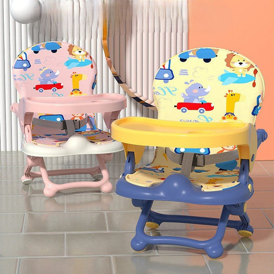 🔥Limited Time 50% OFF🔥Baby Booster Seat, Portable Toddler High Chair with Removable Tray & Seat Pad - stavogue