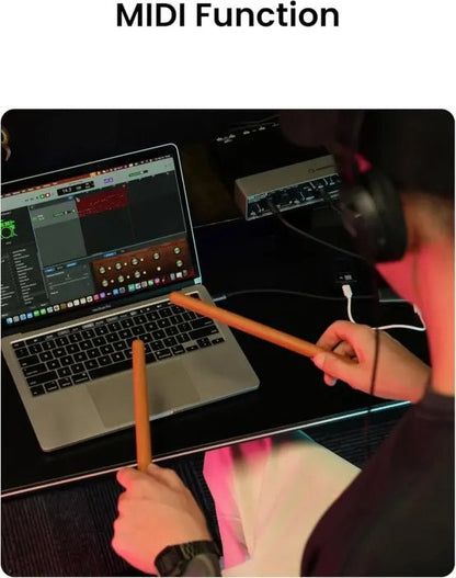 🔥Limited Time 50% OFF⚡Electric Air Drum Sticks, Pedals, Bluetooth and 8 Sounds, USB MIDI Function🥁 - stavogue