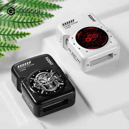 🔥Limited Time 50% OFF🔥Genuine Intelligent Creative Touch Screen Intelligent Windproof Kerosene Lighter - stavogue