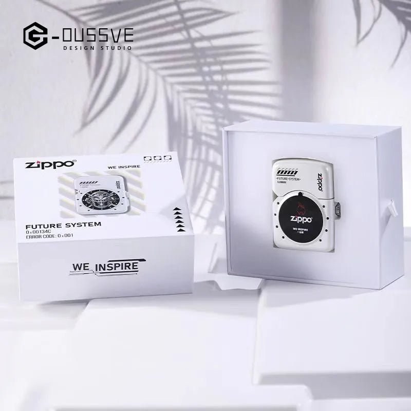 🔥Limited Time 50% OFF🔥Genuine Intelligent Creative Touch Screen Intelligent Windproof Kerosene Lighter - stavogue