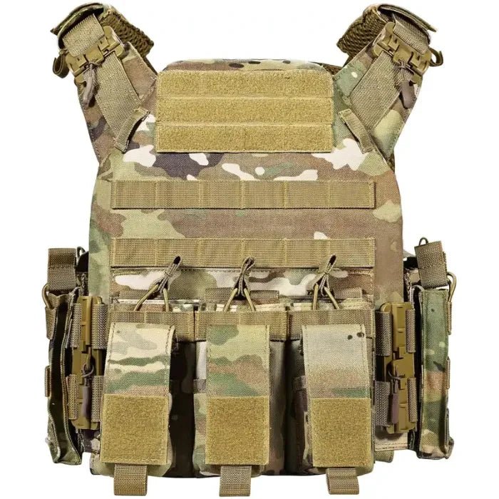 🔥Limited Time 50% OFF🔥GFIRE Quick Release Plate Carrier Vest Molle Vest Adjustable Breathable - stavogue