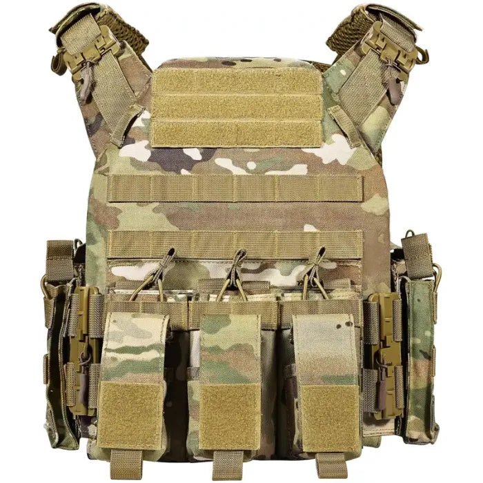 🔥Limited Time 50% OFF🔥GFIRE Quick Release Plate Carrier Vest Molle Vest Adjustable Breathable - stavogue