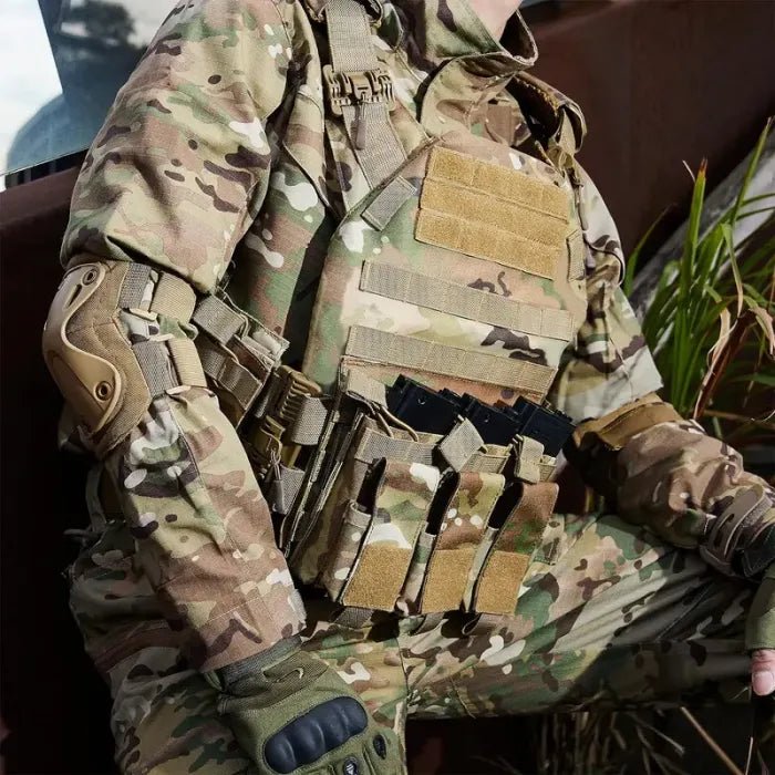 🔥Limited Time 50% OFF🔥GFIRE Quick Release Plate Carrier Vest Molle Vest Adjustable Breathable - stavogue