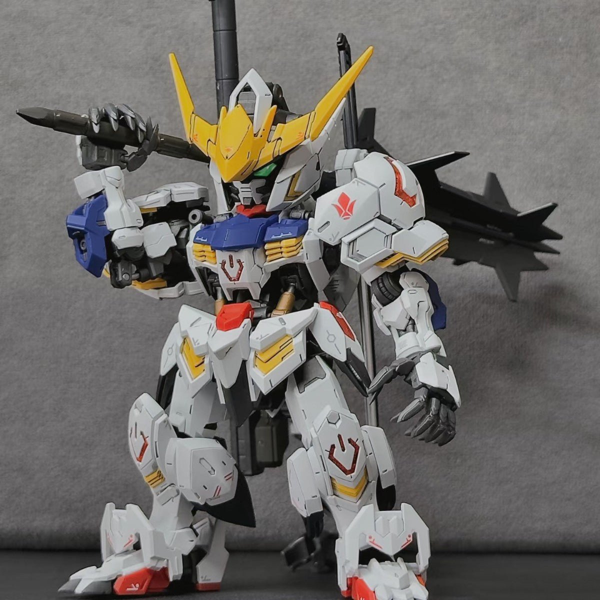 🔥Limited Time 50% OFF🔥Master Grade SD MGSD GUNDAM BARBATOS, Mobile Suit Gundam Assemble Model Kit - stavogue