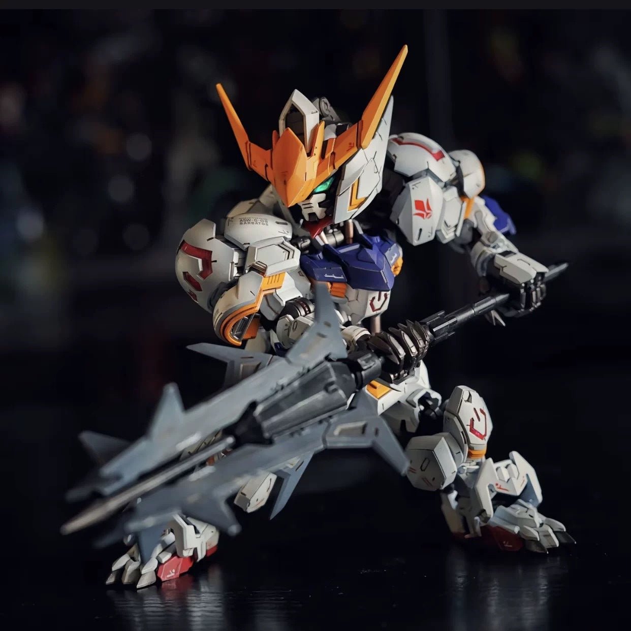 🔥Limited Time 50% OFF🔥Master Grade SD MGSD GUNDAM BARBATOS, Mobile Suit Gundam Assemble Model Kit - stavogue