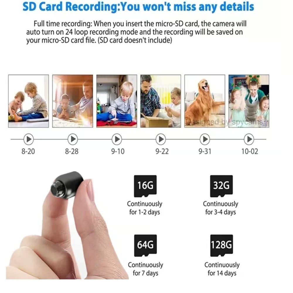 🔥Limited Time 50% OFF⚡Mini WIFI Camera 1080P HD - Night Vision Included - stavogue