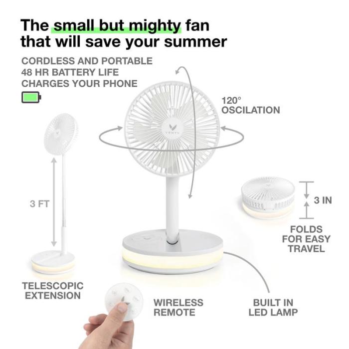 🔥Limited Time 50% OFF⚡Portable Wireless Battery Operated Fan - stavogue
