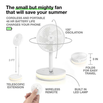 🔥Limited Time 50% OFF⚡Portable Wireless Battery Operated Fan - stavogue