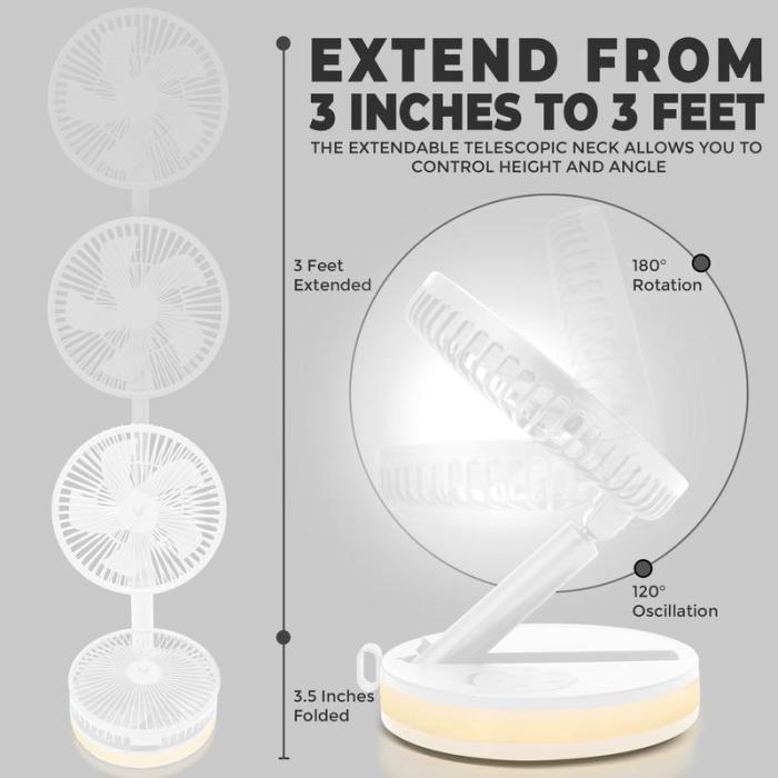🔥Limited Time 50% OFF⚡Portable Wireless Battery Operated Fan - stavogue