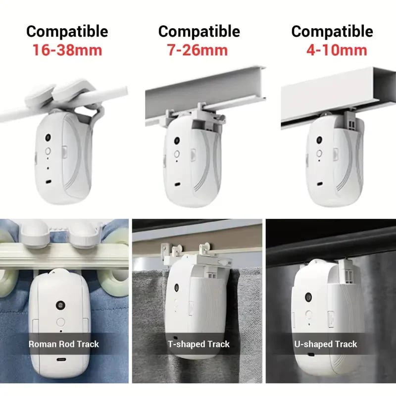 🔥Limited time 50% Off🌟Smart Wireless Automatic Curtain Opener - Voice & App Control - stavogue