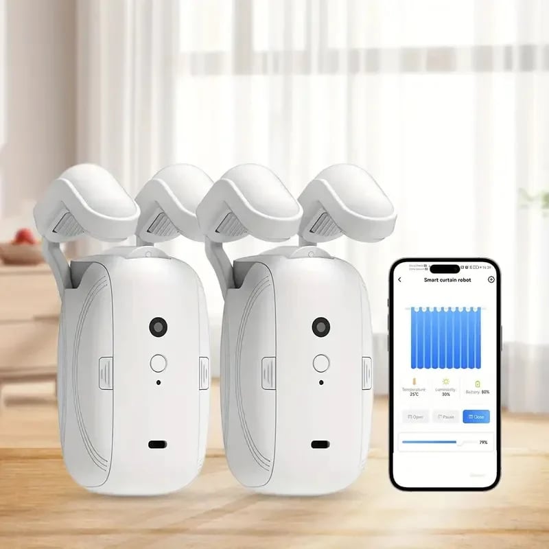 🔥Limited time 50% Off🌟Smart Wireless Automatic Curtain Opener - Voice & App Control - stavogue