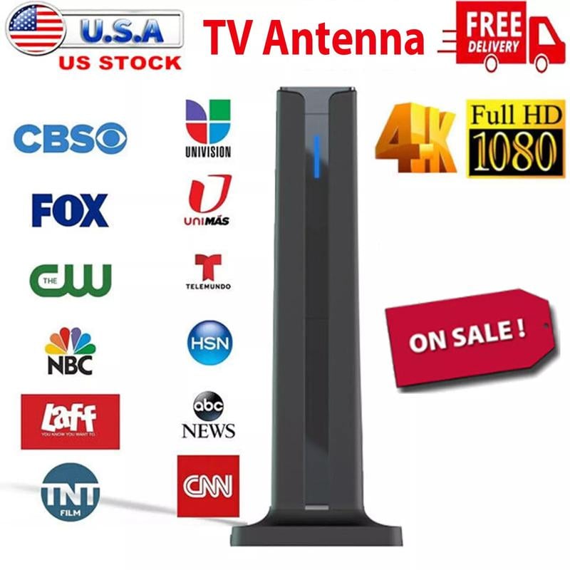 🔥Limited Time 50% OFF🔥TV Antenna Digital HD Antena Indoor HDTV 1080P 4K Long Range - stavogue