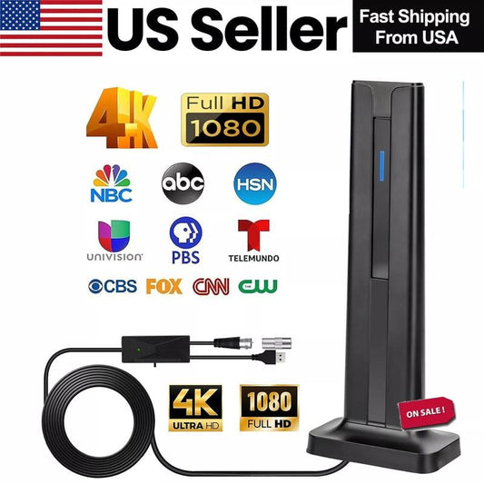 🔥Limited Time 50% OFF🔥TV Antenna Digital HD Antena Indoor HDTV 1080P 4K Long Range - stavogue