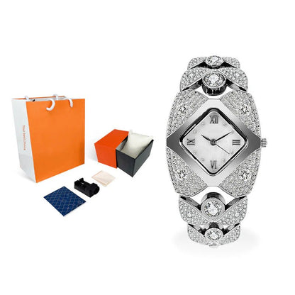⏳ Limited time 50% OFF✨Women's retro quartz watch with sparkling rhinestones - stavogue