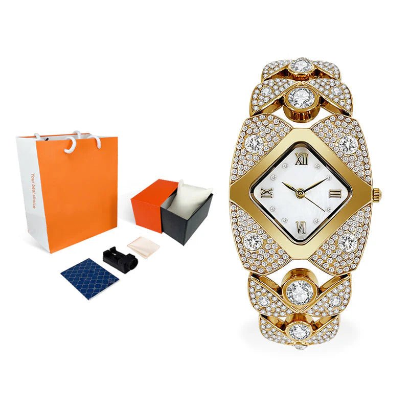 ⏳ Limited time 50% OFF✨Women's retro quartz watch with sparkling rhinestones - stavogue