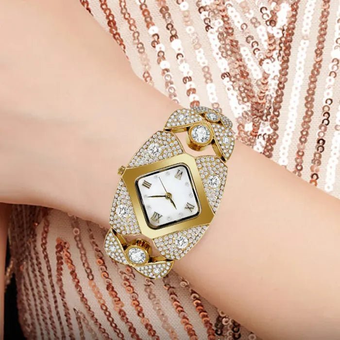 ⏳ Limited time 50% OFF✨Women's retro quartz watch with sparkling rhinestones - stavogue