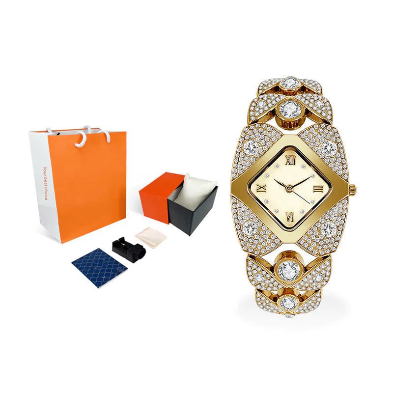 ⏳ Limited time 50% OFF✨Women's retro quartz watch with sparkling rhinestones - stavogue