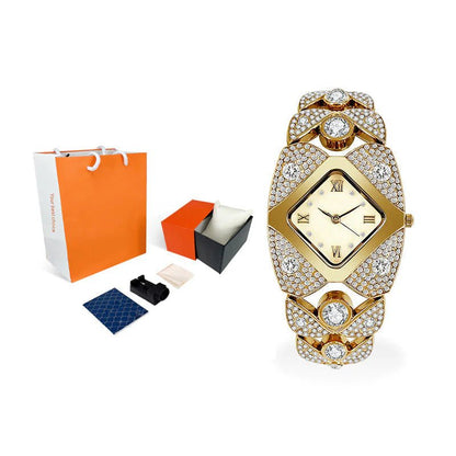 ⏳ Limited time 50% OFF✨Women's retro quartz watch with sparkling rhinestones - stavogue