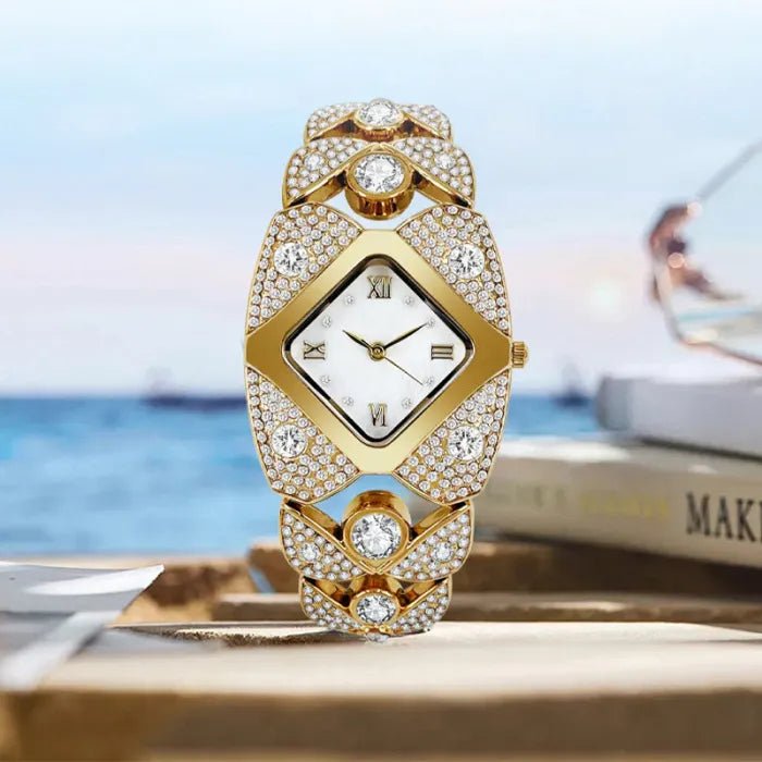 ⏳ Limited time 50% OFF✨Women's retro quartz watch with sparkling rhinestones - stavogue