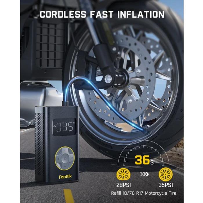 🔥Limited Time 50% OFF⚡X9 Pro Portable Tire Inflator with Smart ON/OFF Hose Design - stavogue