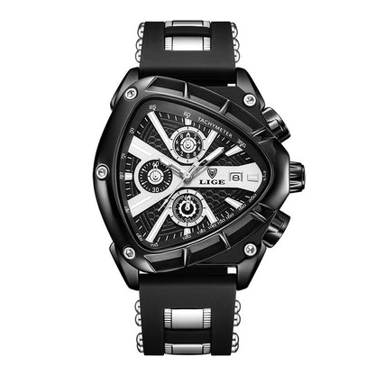 ⌚Limited time offer🔥LIGE Sports Triangle Men's Watch: Irregular Military Fashion - stavogue