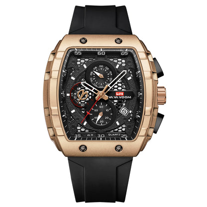 ⌚Limited time offer🔥Men's barrel luminous waterproof fashion watch - stavogue