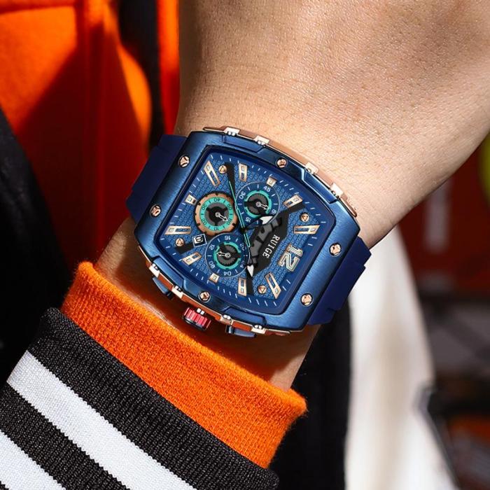⌚Limited time offer🔥Men's barrel luminous waterproof fashion watch - stavogue
