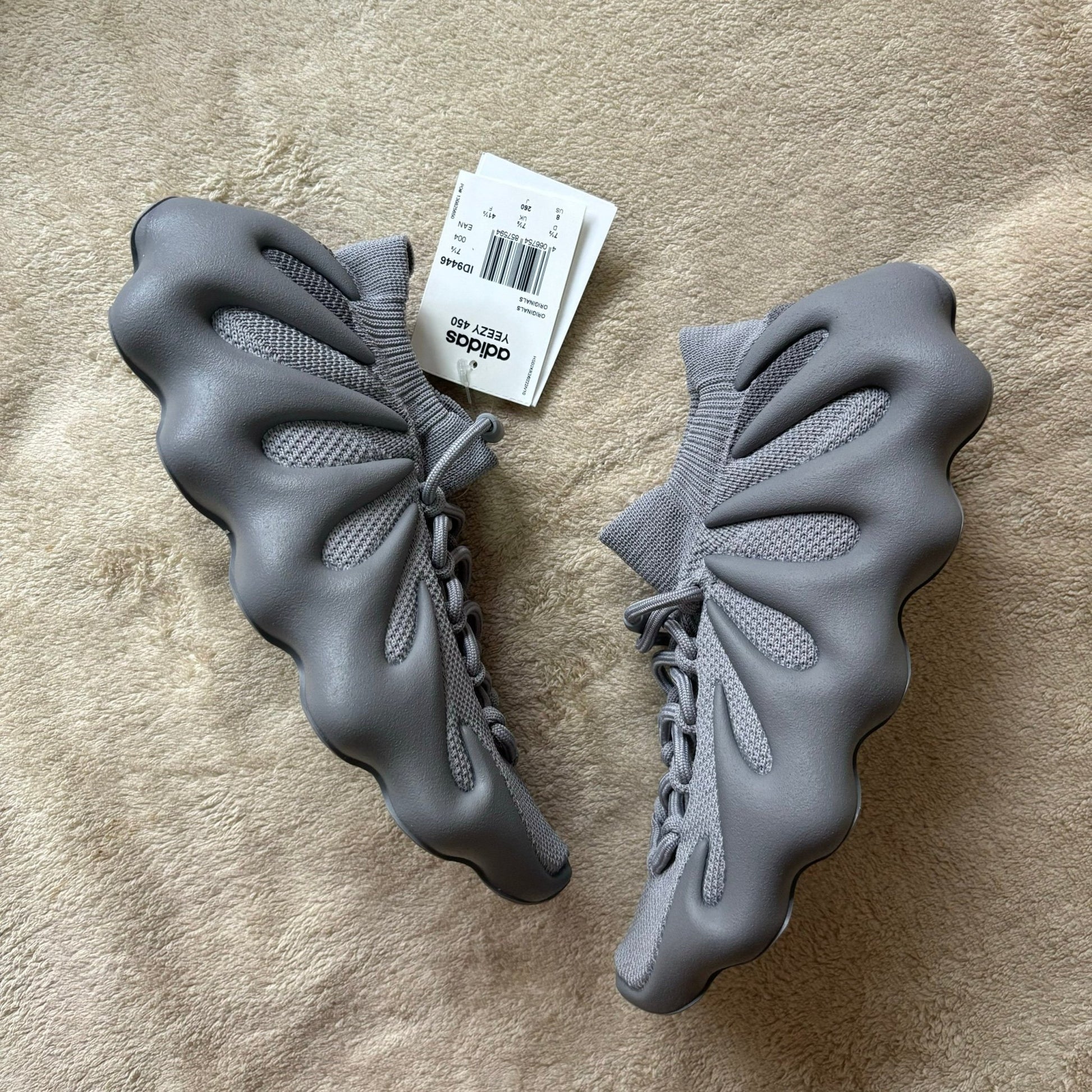 🔥Limited - time sale - 40% OFF⚡Mens Yeezy 450 Lace Up Sneakers Shoes Casual - stavogue