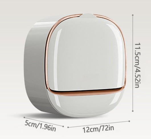 Luxury Soap Holder with Drain Tray, Waterproof Soap Dish Holder - stavogue
