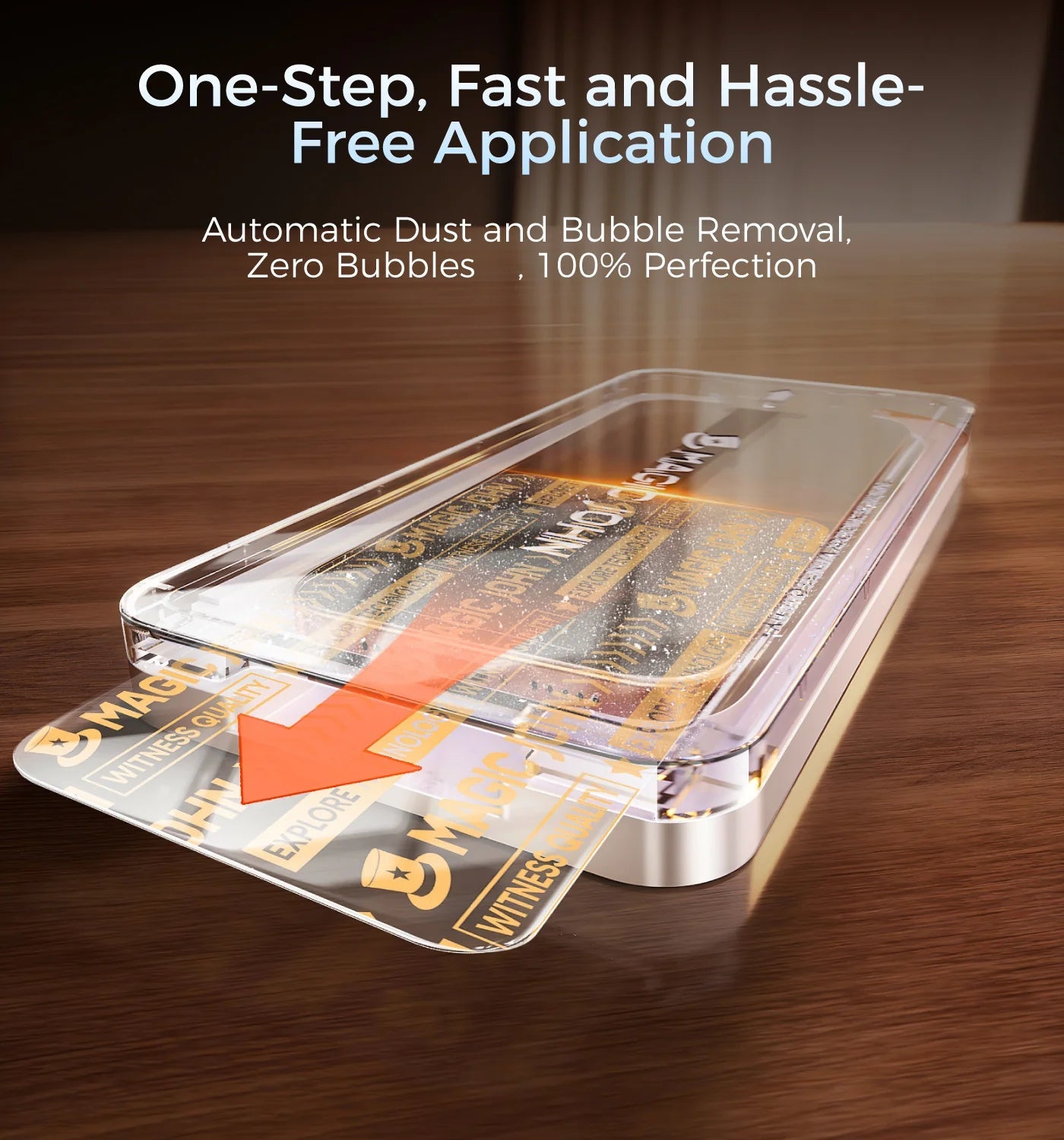 MAGIC JOHN 3rd Generation Screen Protector - Automatic Dust Free Eco - Friendly Protection - stavogue